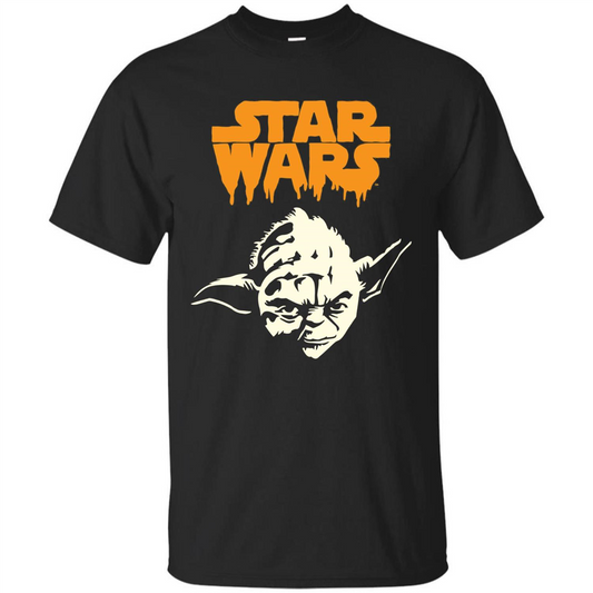 Movie T-shirt Yoda Dripping Ooze Logo T-Shirt Royal