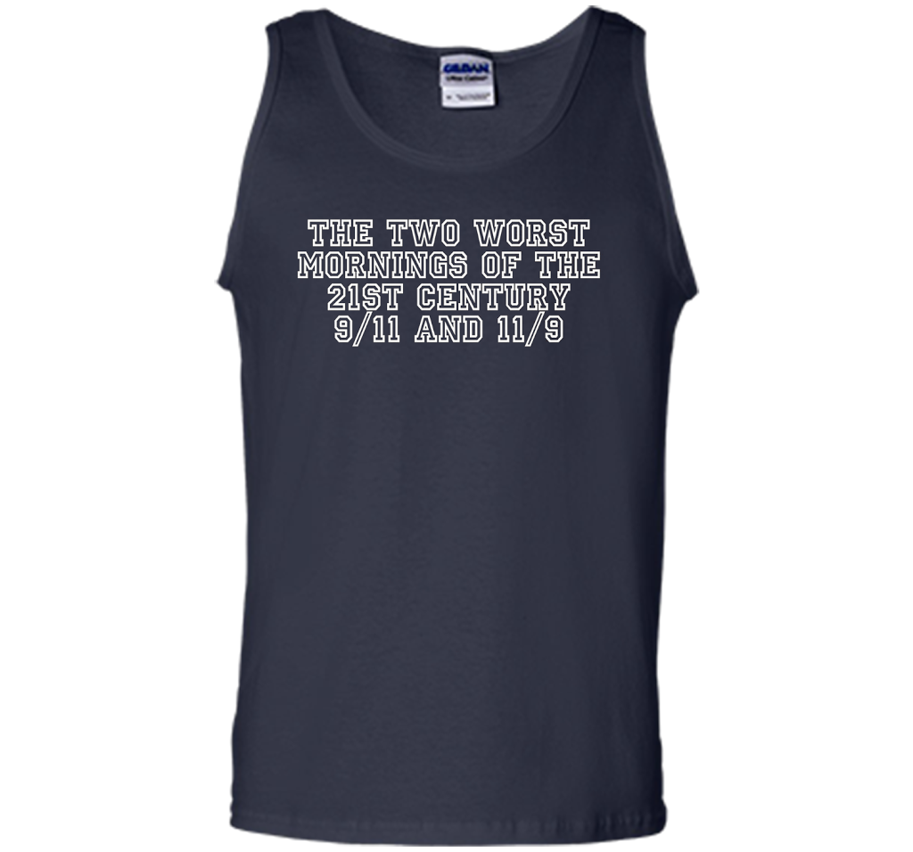 The Two Worst Mornings Of The 21st Century 9/11 And 11/9 T-shirt Navy