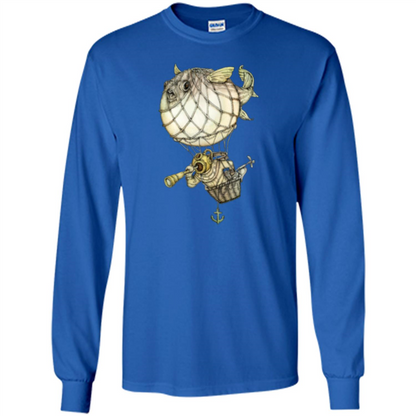Blowfish T-shirt Captive Balloon T-shirt Royal