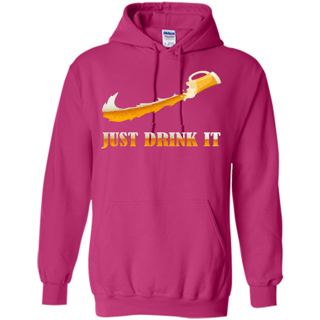 Drink Beer T-shirt Just Drink It Heliconia