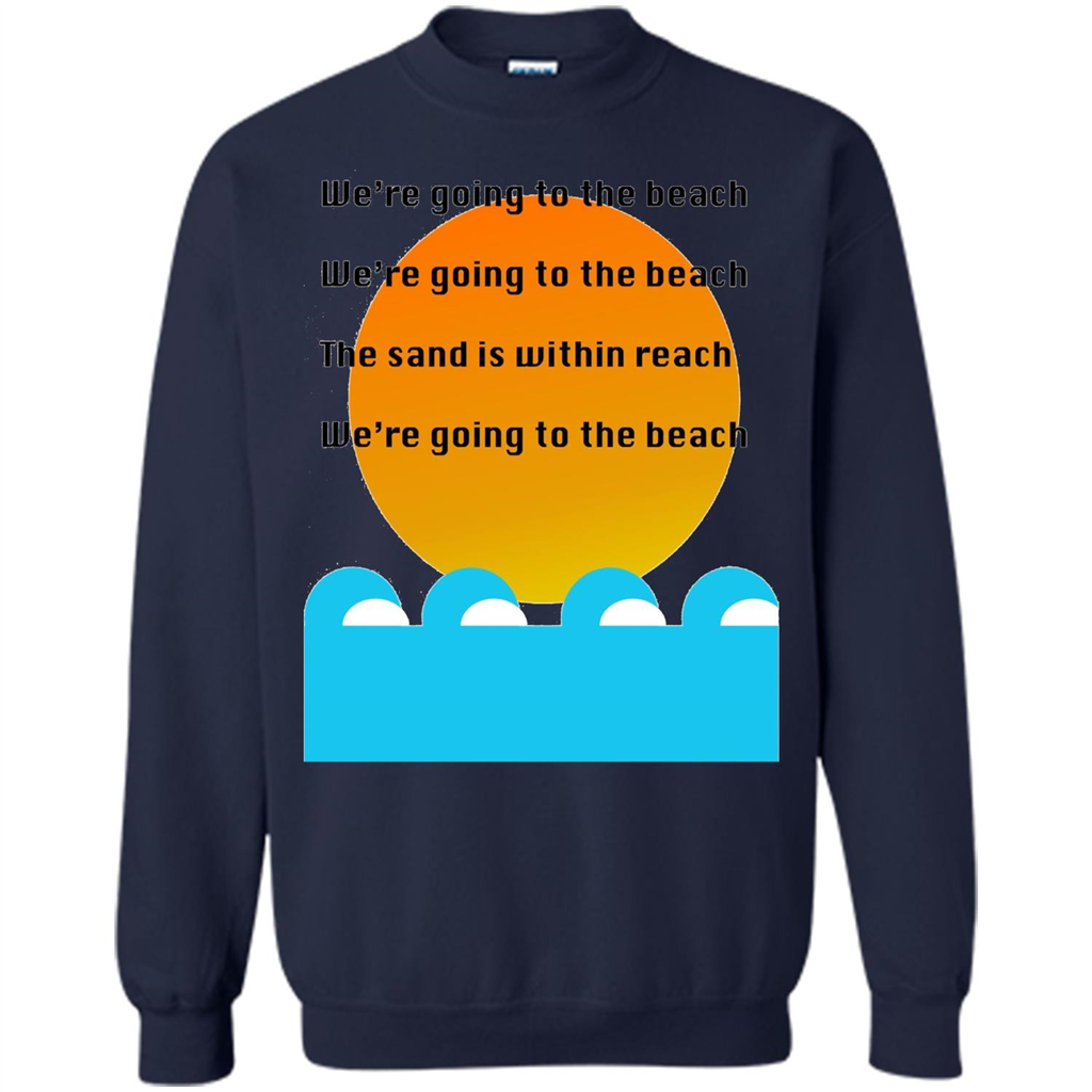 Summer T-shirt We're Going To The Beach T-shirt Navy