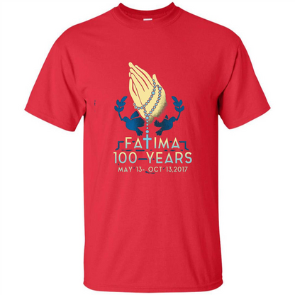 Fatima 100 Years T-shirt Red