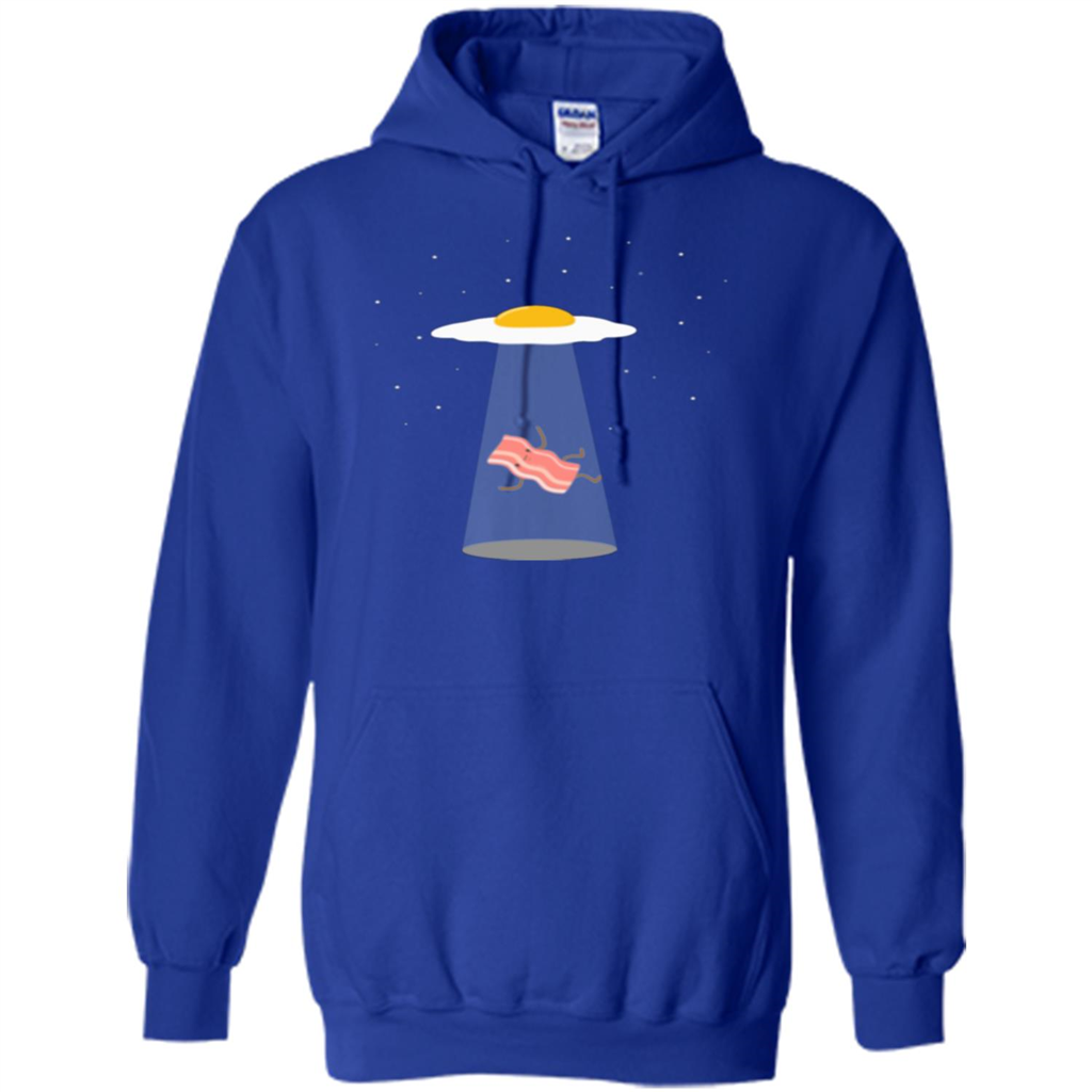 Cute Funny Bacon And Eggs UFO Royal