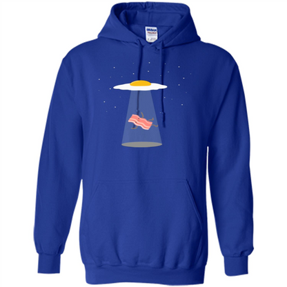 Cute Funny Bacon And Eggs UFO Royal