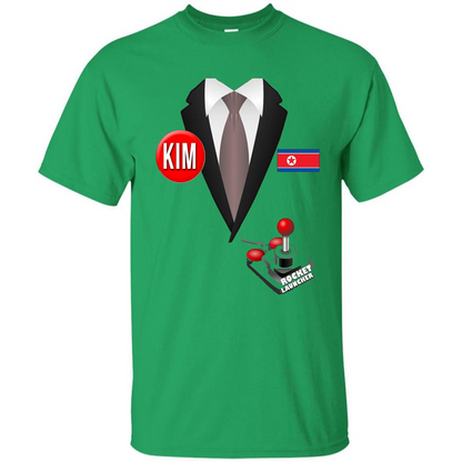 North Korea Halloween T-Shirt Rocket Launcher Irish Green