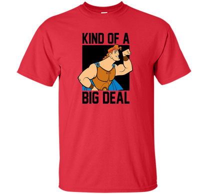 Cartoon T-shirt Kind Of A Big Deal Red