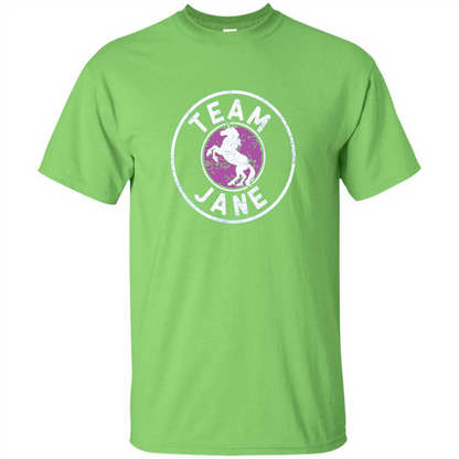 Team Jane Racing Team T-Shirts Lime