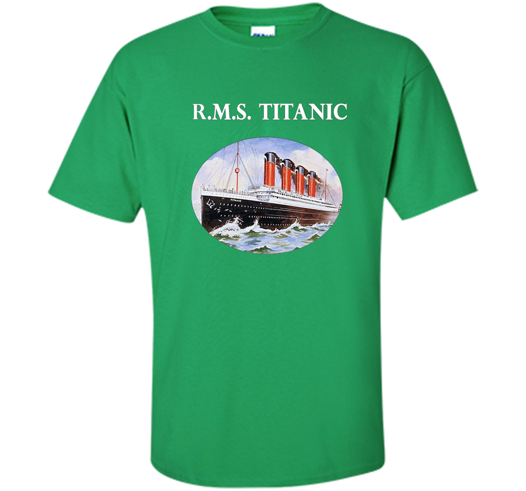 R.M.S. Titanic T-shirt Irish Green