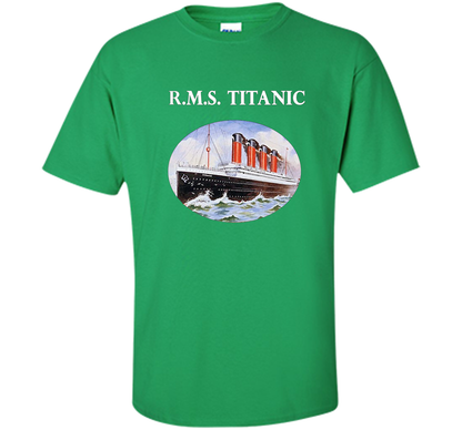 R.M.S. Titanic T-shirt Irish Green