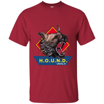 H.O.U.N.D Liberty, In T-shirt Cardinal