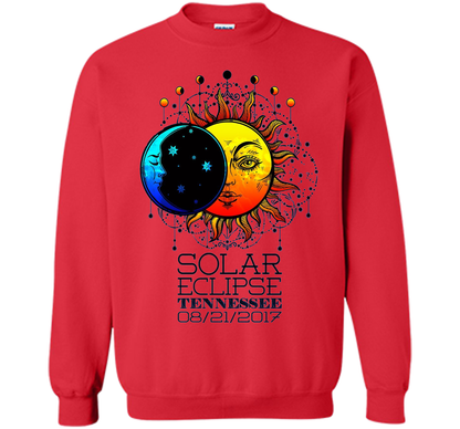 Tennessee Total Solar Eclipse Tennessee Ancient Tshirt cool shirt Red