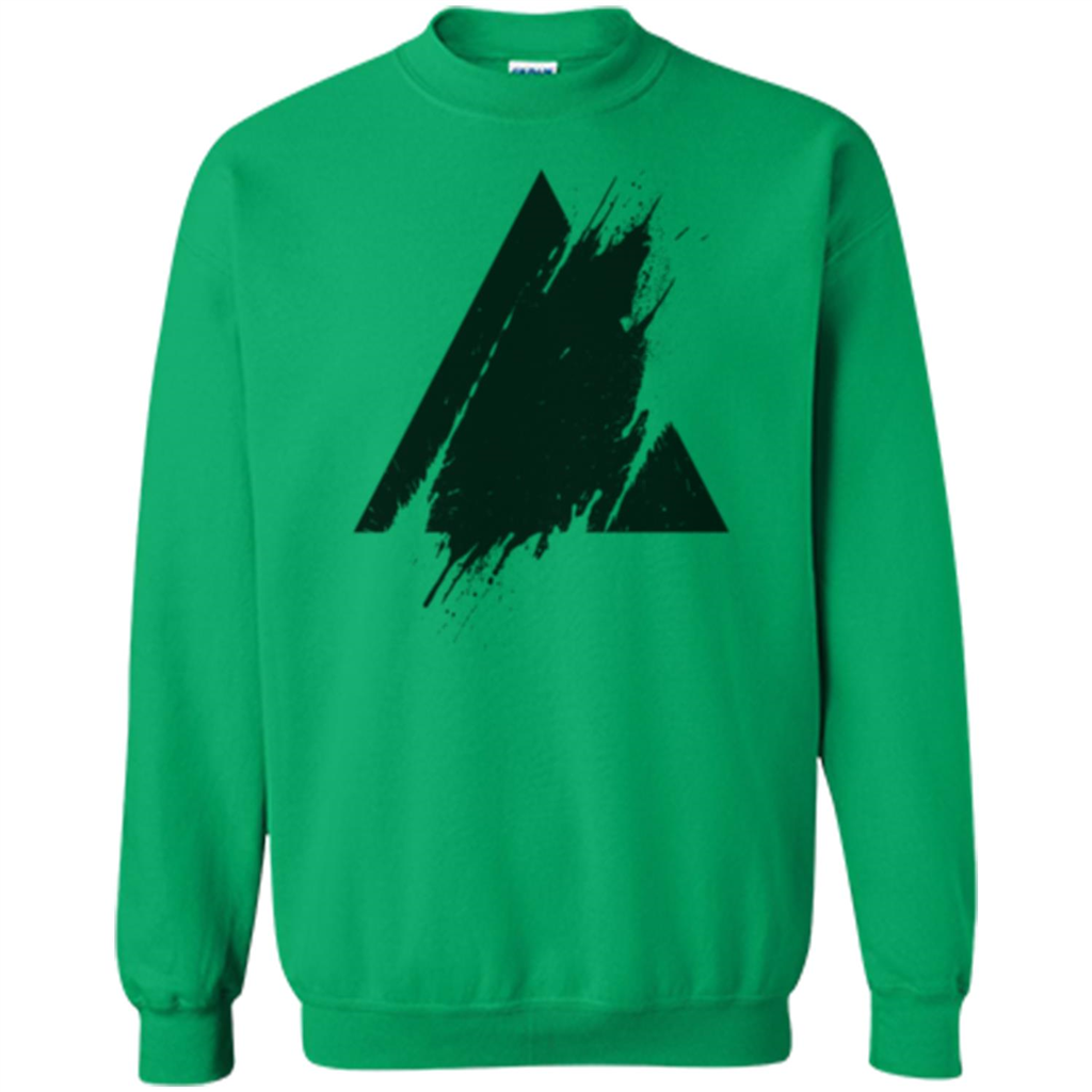 Place Splashed Triangle T-shirt Irish Green