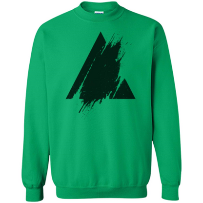 Place Splashed Triangle T-shirt Irish Green