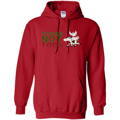Friends Not Food T-Shirt Red