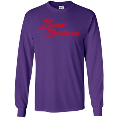Beer T-shirt Beer Business Purple
