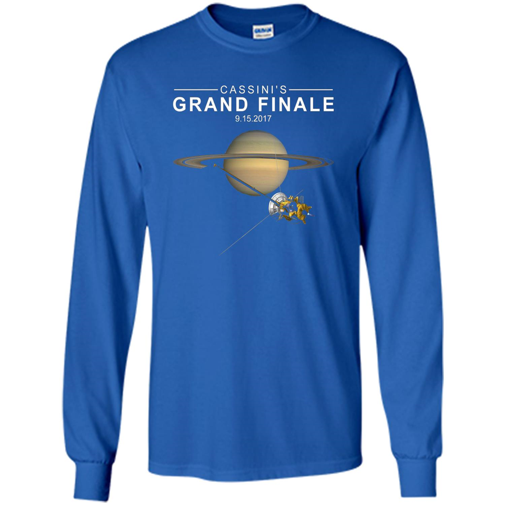 Cassini Grand Finale Space T-shirt Royal