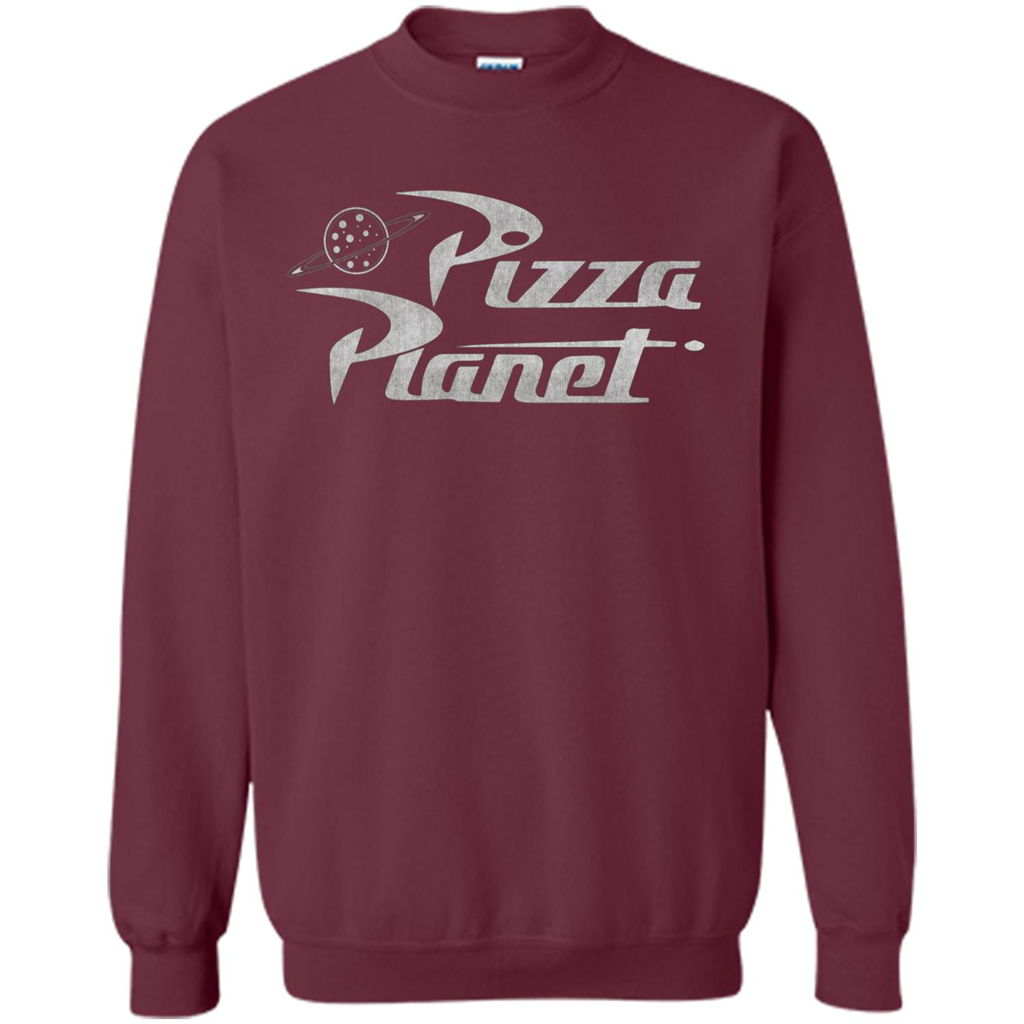 Pizza Planet T-shirt Maroon