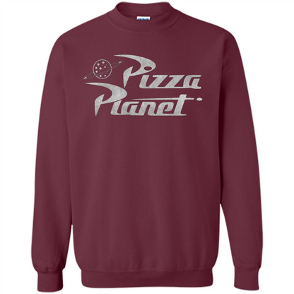 Pizza Planet T-shirt Maroon
