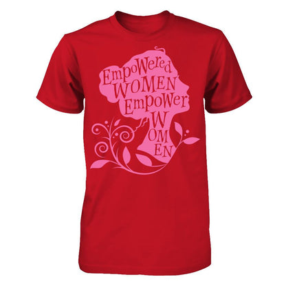 Empowered Women Empower Women (Pink) T-shirt Gildan - Short Sleeve Tee Red