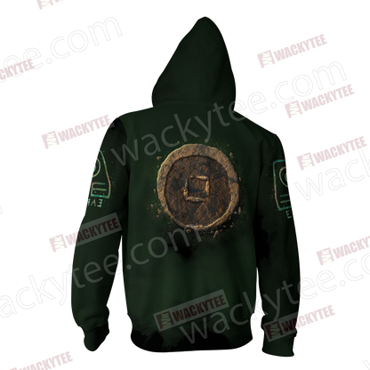 Avatar: The Last Airbender Earthbending Zip Up Hoodie Jacket