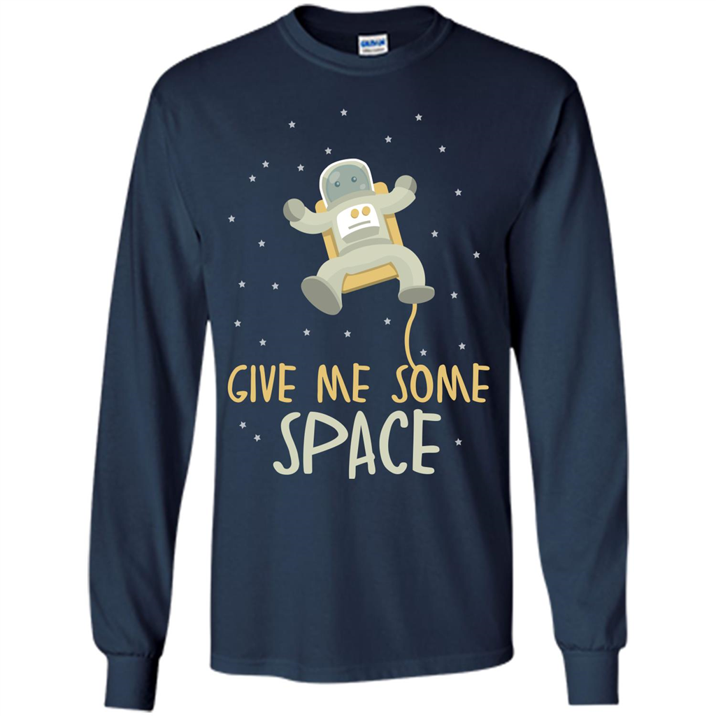 Astronaut T-shirt Give Me Some Space T-shirt Navy