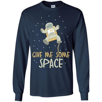 Astronaut T-shirt Give Me Some Space T-shirt Navy