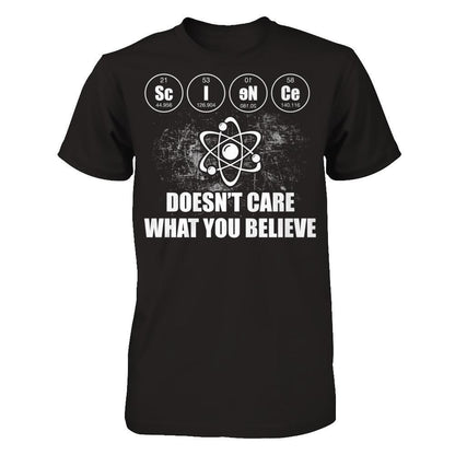 Science Doesn't Care What You Believe Gildan - Short Sleeve Tee Black