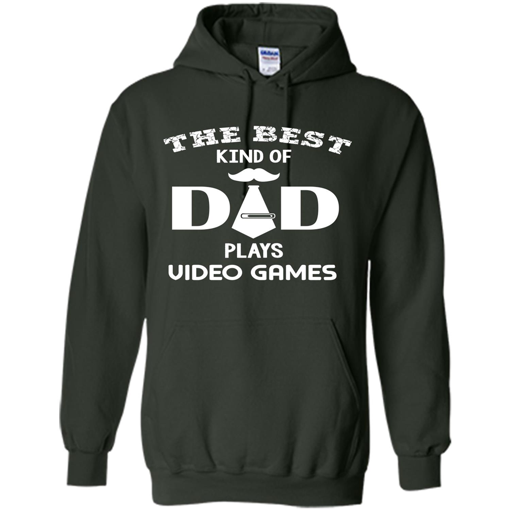 The best kind of dad plays video games Forest Green