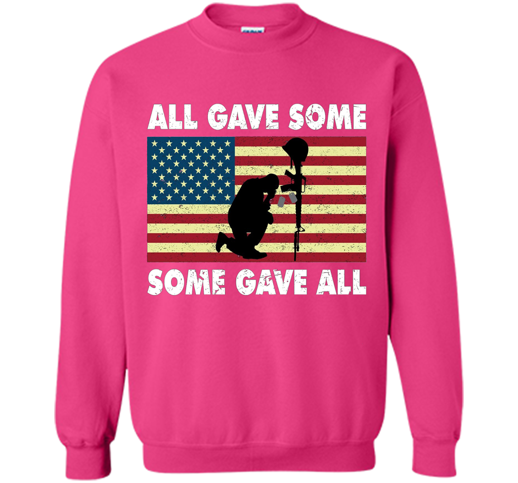 All gave some Some gave all T-Shirt Veteran &amp; Memorial's Day shirt Heliconia