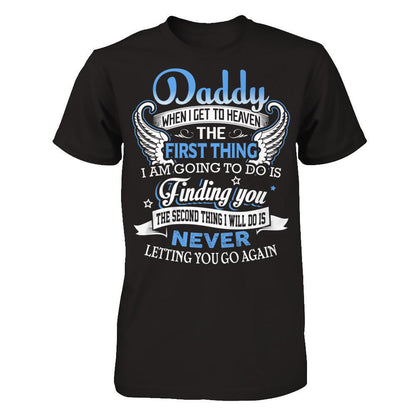 When I Get To Heaven Gildan - Short Sleeve Tee Black