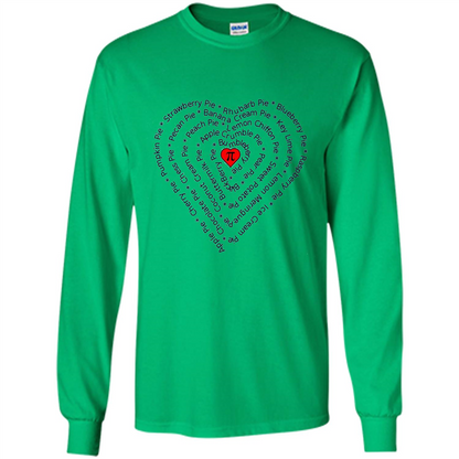 Love Math T-shirt I Love Pie Irish Green