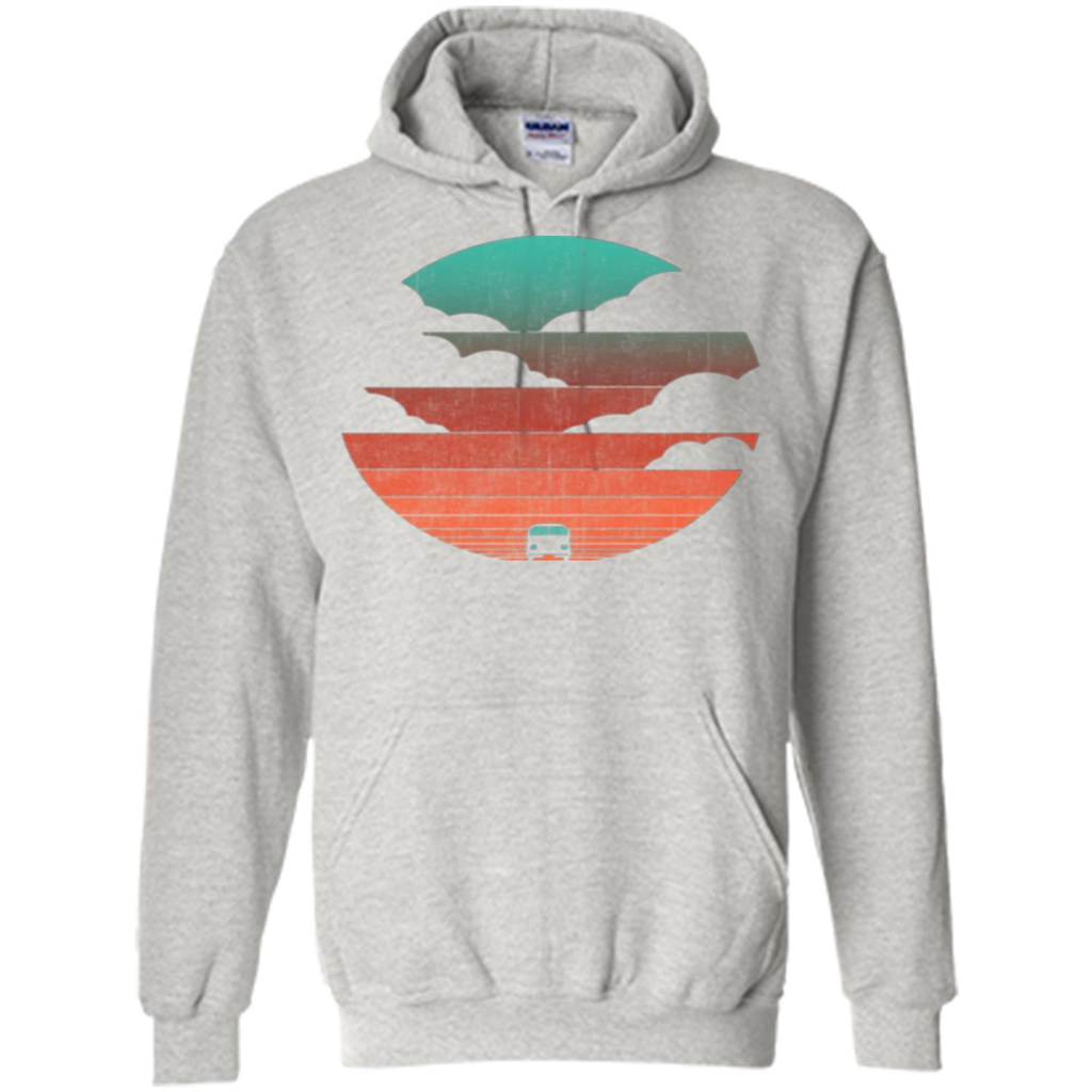 Driving Into The Sunset T-shirt Ash