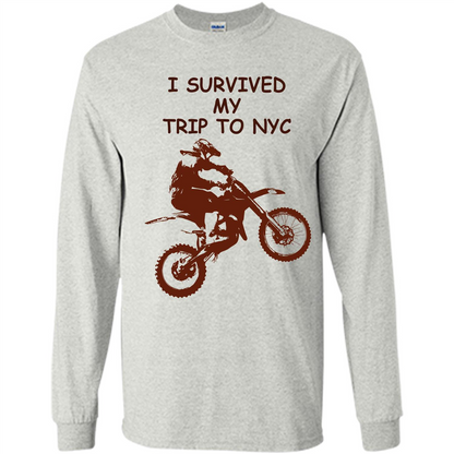 I Survived My Trip To NYC T-shirt Ash