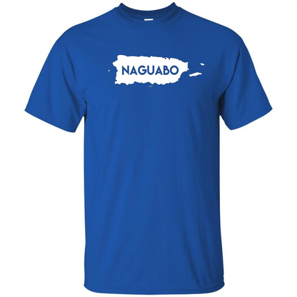 Naguabo Boricua Puerto Rican Jibaro Pride T-shirt Royal