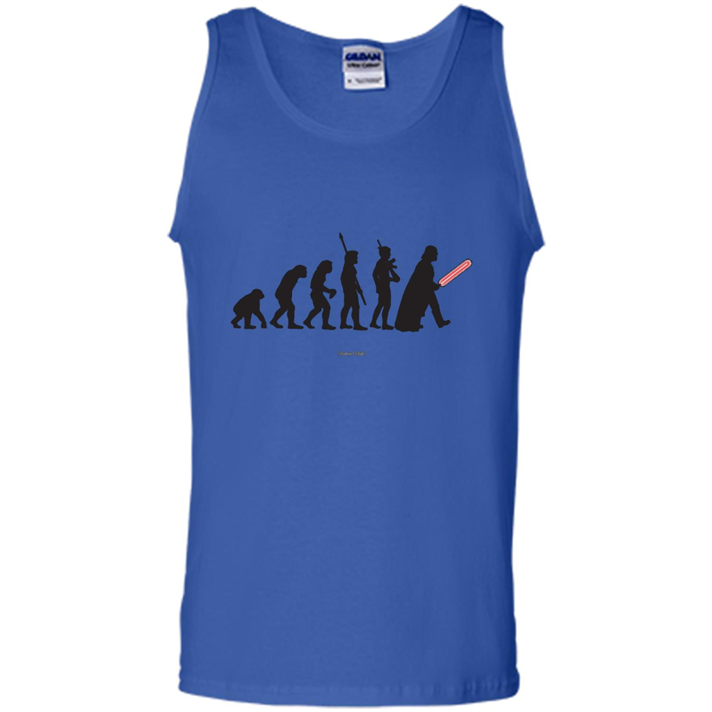 Movies Lover T-shirt Human Evolution Royal