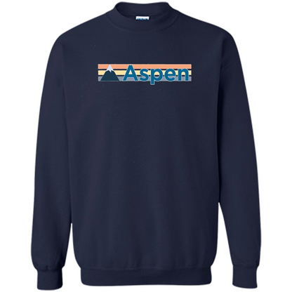Aspen Retro Mountain T-shirt
