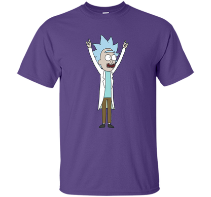 Rick &amp; Morty Tiny Rick t-shirt Purple