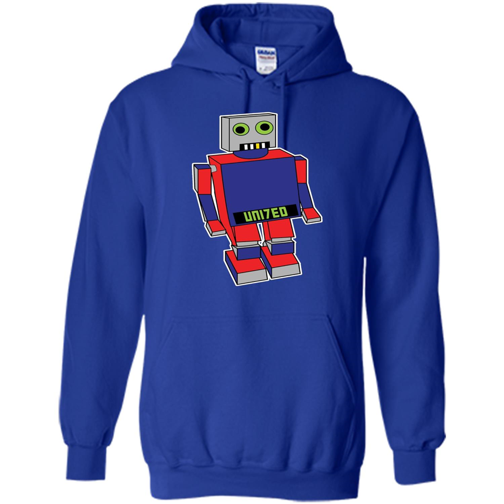 Robot T-shirt Gift for Kids Royal