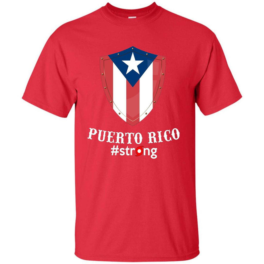 Puerto Rico Strong T-shirt Red