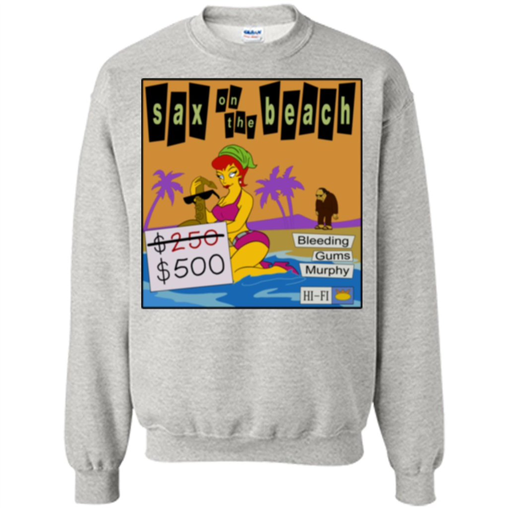 Sax on the Beach Discount Edition T-shirt Ash