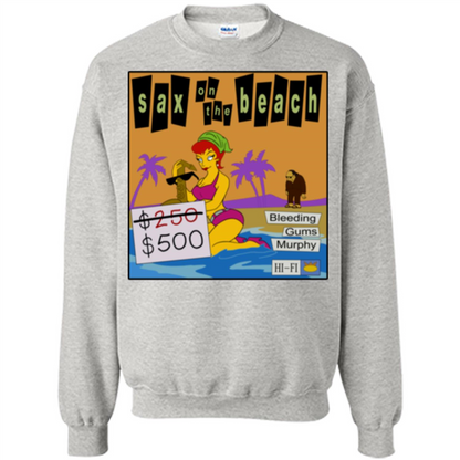 Sax on the Beach Discount Edition T-shirt Ash