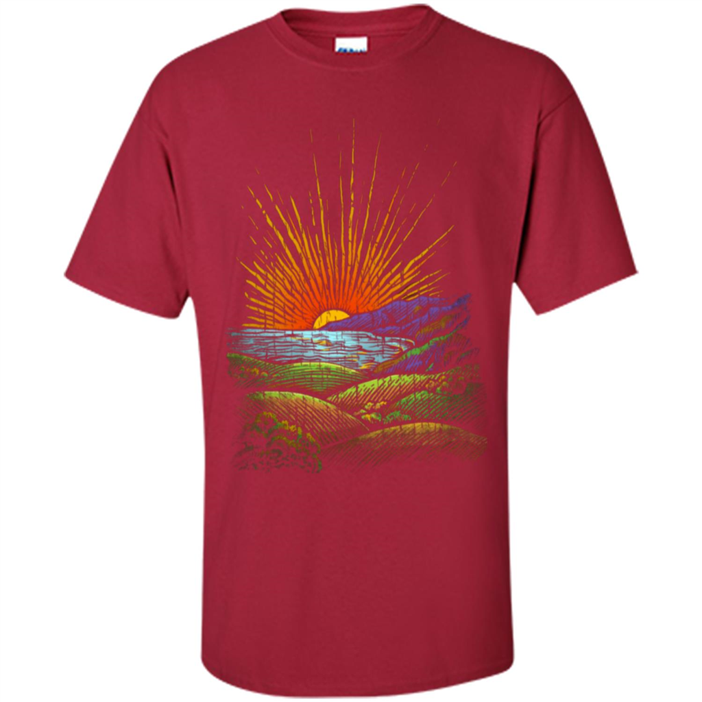 Sunrise In The Morning T-Shirt Cardinal