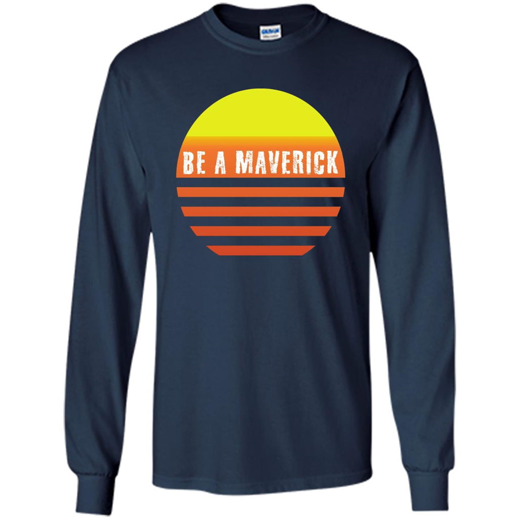 Be A Maverick t-shirt Navy
