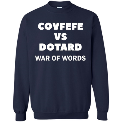 Covfefe vs Dotard T-Shirt War Of Words Navy