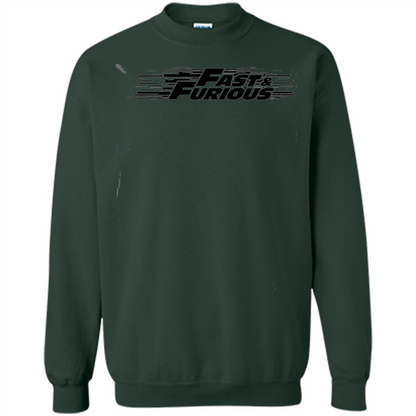 Movie T-shirt Fast And Furious Forest Green