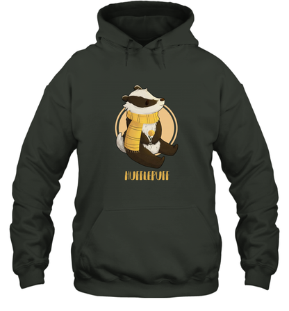 Badgers Hufflepuff House HP Hoodie Hoodie Forest
