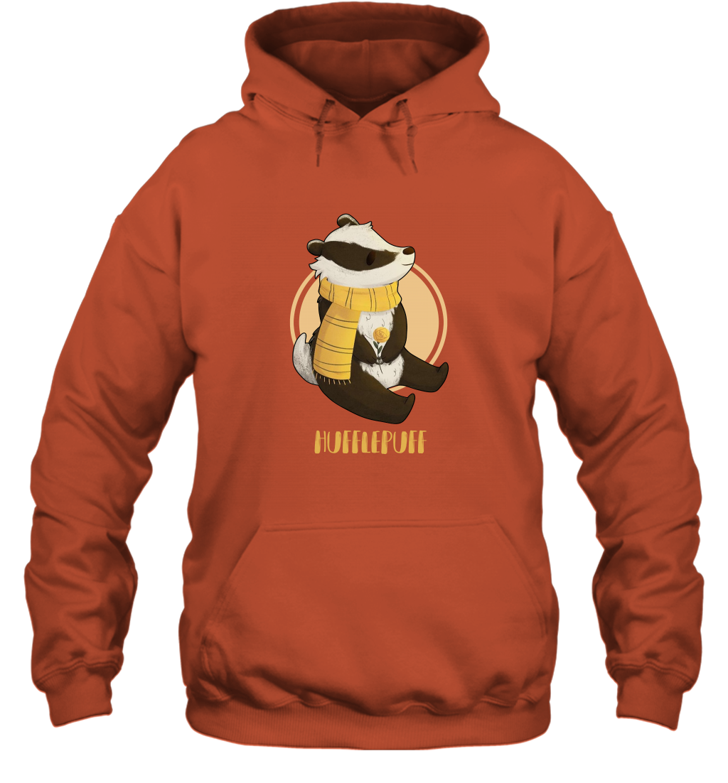 Badgers Hufflepuff House HP Hoodie Hoodie Orange