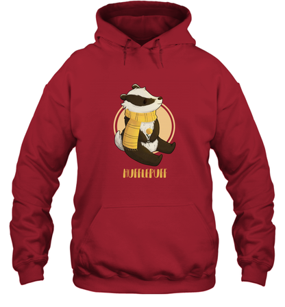 Badgers Hufflepuff House HP Hoodie Hoodie Red