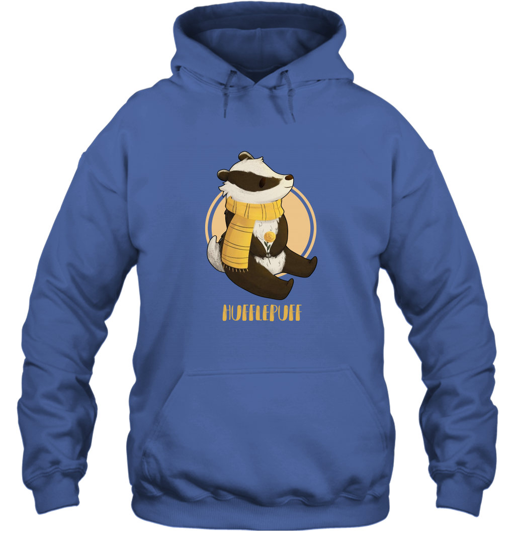 Badgers Hufflepuff House HP Hoodie Hoodie Royal