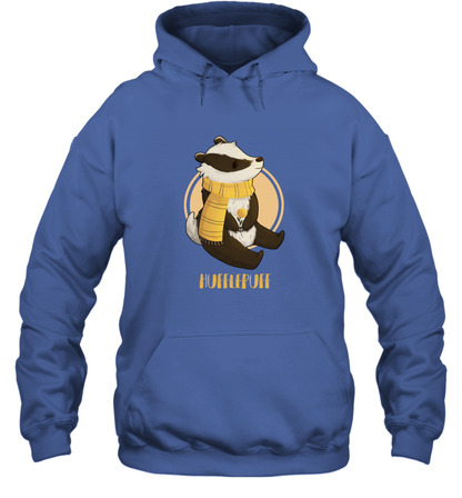 Badgers Hufflepuff House HP Hoodie Hoodie Royal